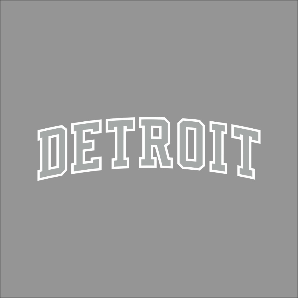 Detroit Tigers #5 MLB Team Logo 1 Color Vinyl Decal Sticker Car Window Wall