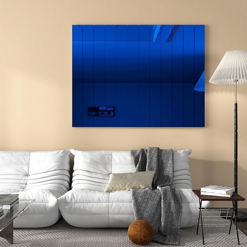 Mirror Wall Stickers Self Adhesive Reflective Vinyl Decor Home Interior New