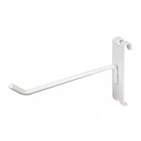 ECONOCO WTE/H6 Grid Panel Hook, Wht, 6″ L, 12″ W, PK96