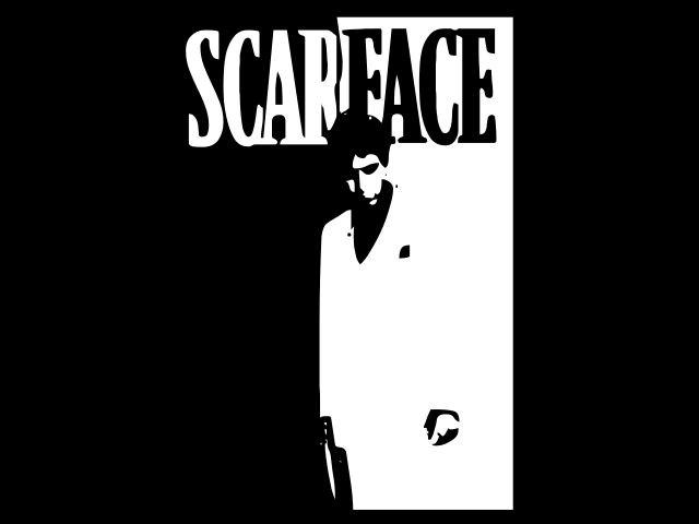 SCARFACE Real Gangster Vinyl Decal Car Window Sticker CHOOSE SIZE COLOR