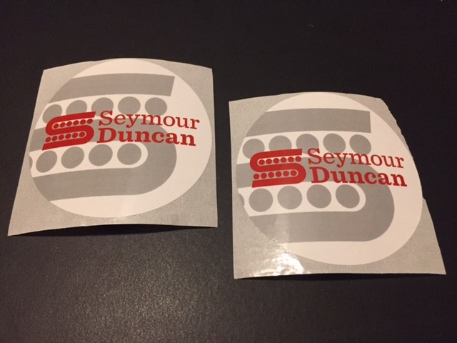 Seymour Duncan Pick Ups Sticker 3″ Round