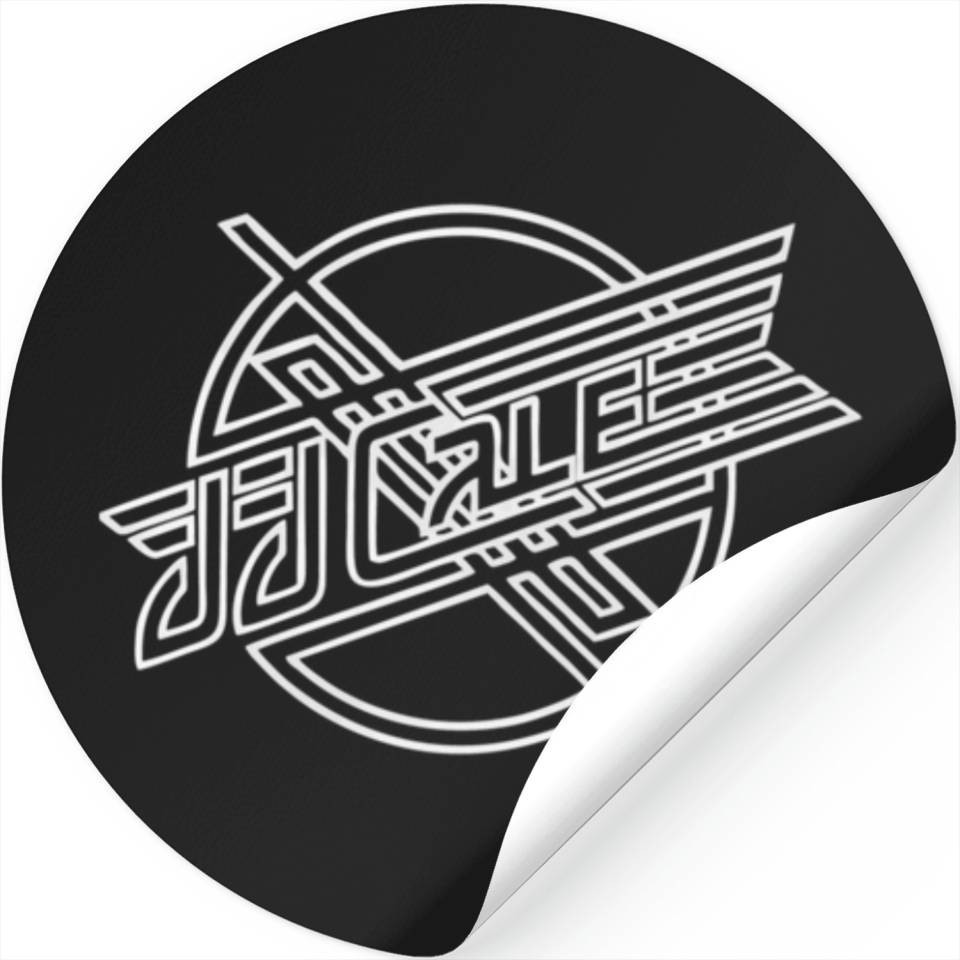 J.J. CALE *NEW* Sticker Measures 3″ Round