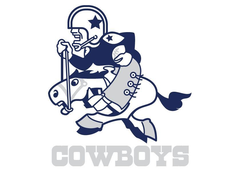 DALLAS COWBOYS FAN VINTAGE LOGO REFRIGERATOR MAGNET CHRISTMAS MAN CAVE GAG GIFT
