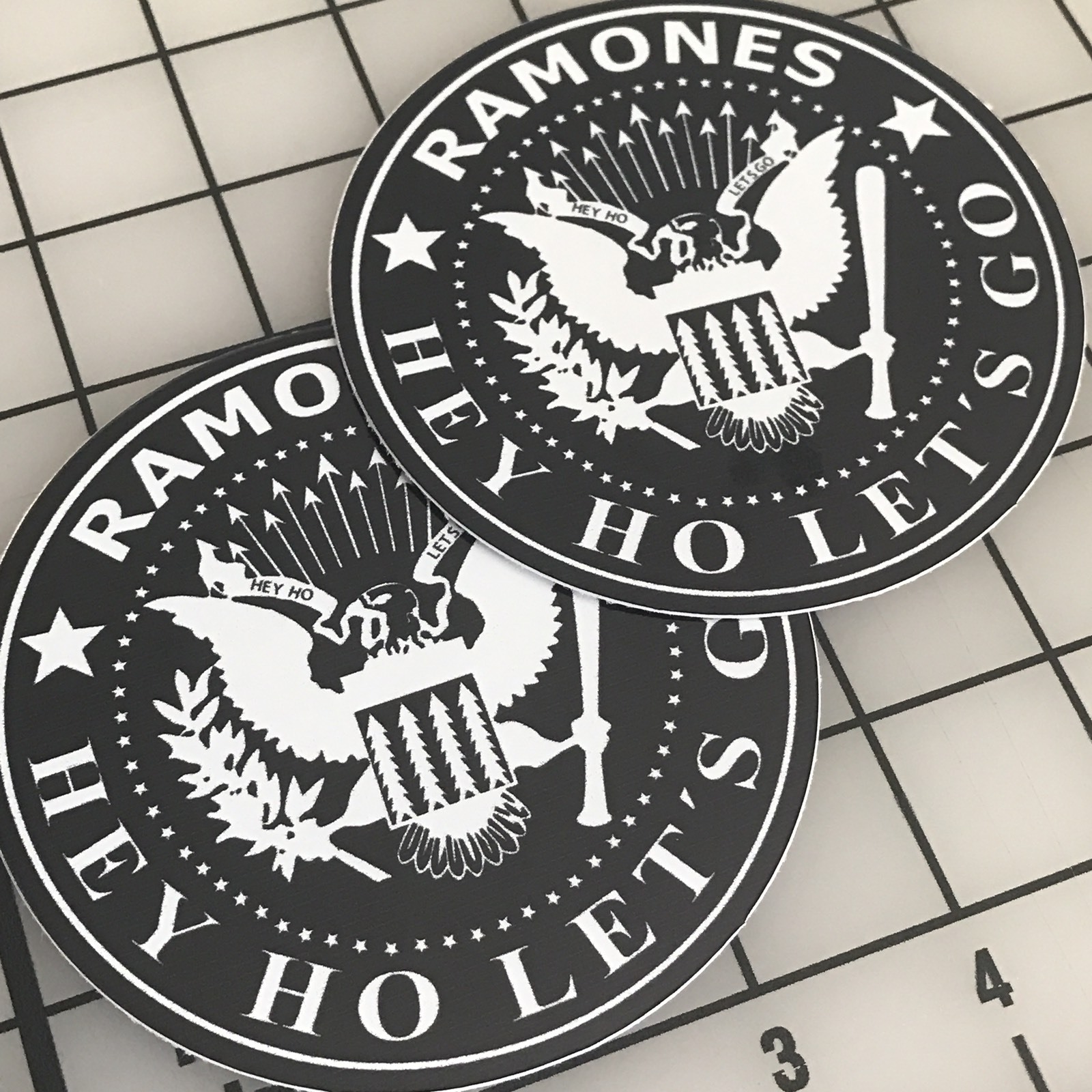 Ramones 4″ Wide Vinyl Decal Sticker – BOGO
