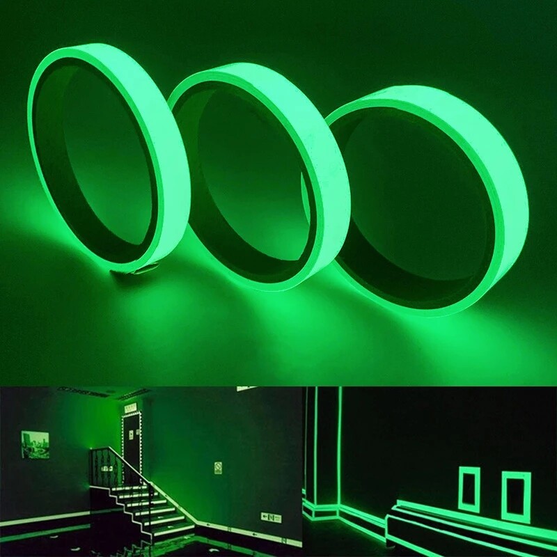 3M Luminous Band Fluorescent Night Self-adhesive Glow In The Dark Sticker Tape