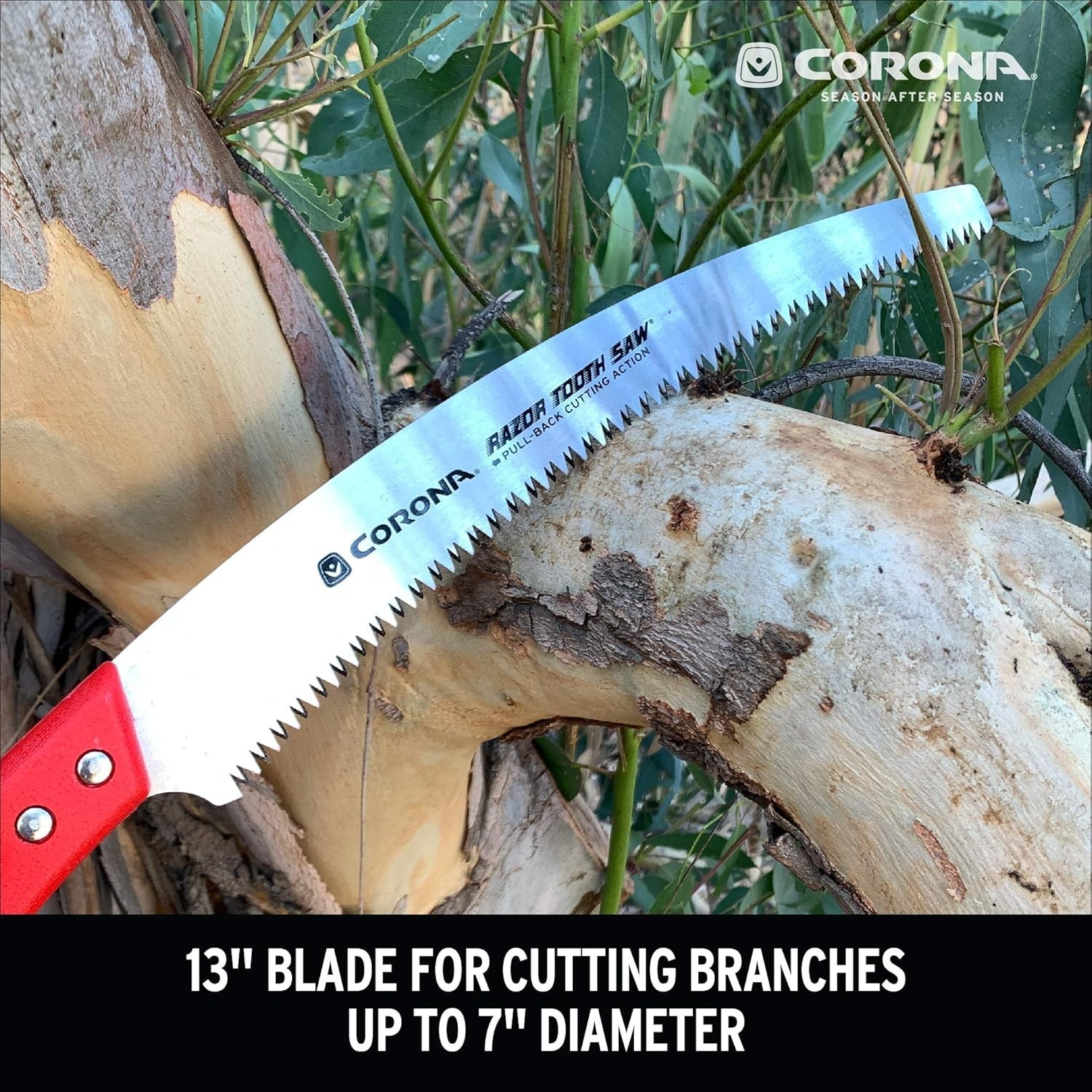 Tools 13-Inch RazorTOOTH Pruning Saw | Tree Saw Designed for Single-Hand