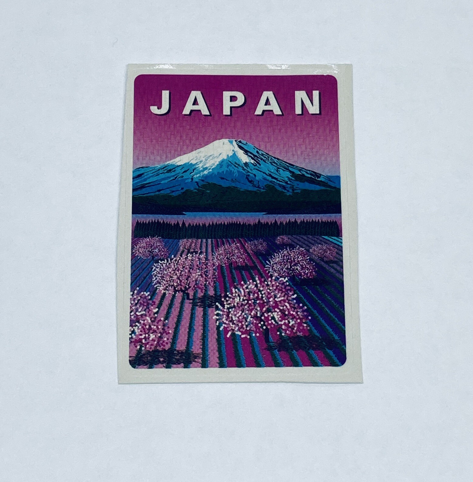 Japan Fiji Mountain Sticker Travel Art Decal Vinyl Country Souvenir Tc6