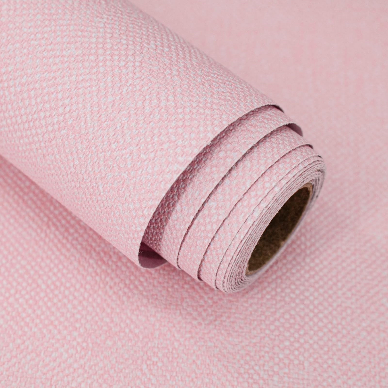 Pink Grasscloth Peel and Stick Wallpaper Textured Contact Paper 15.7inch x 11…