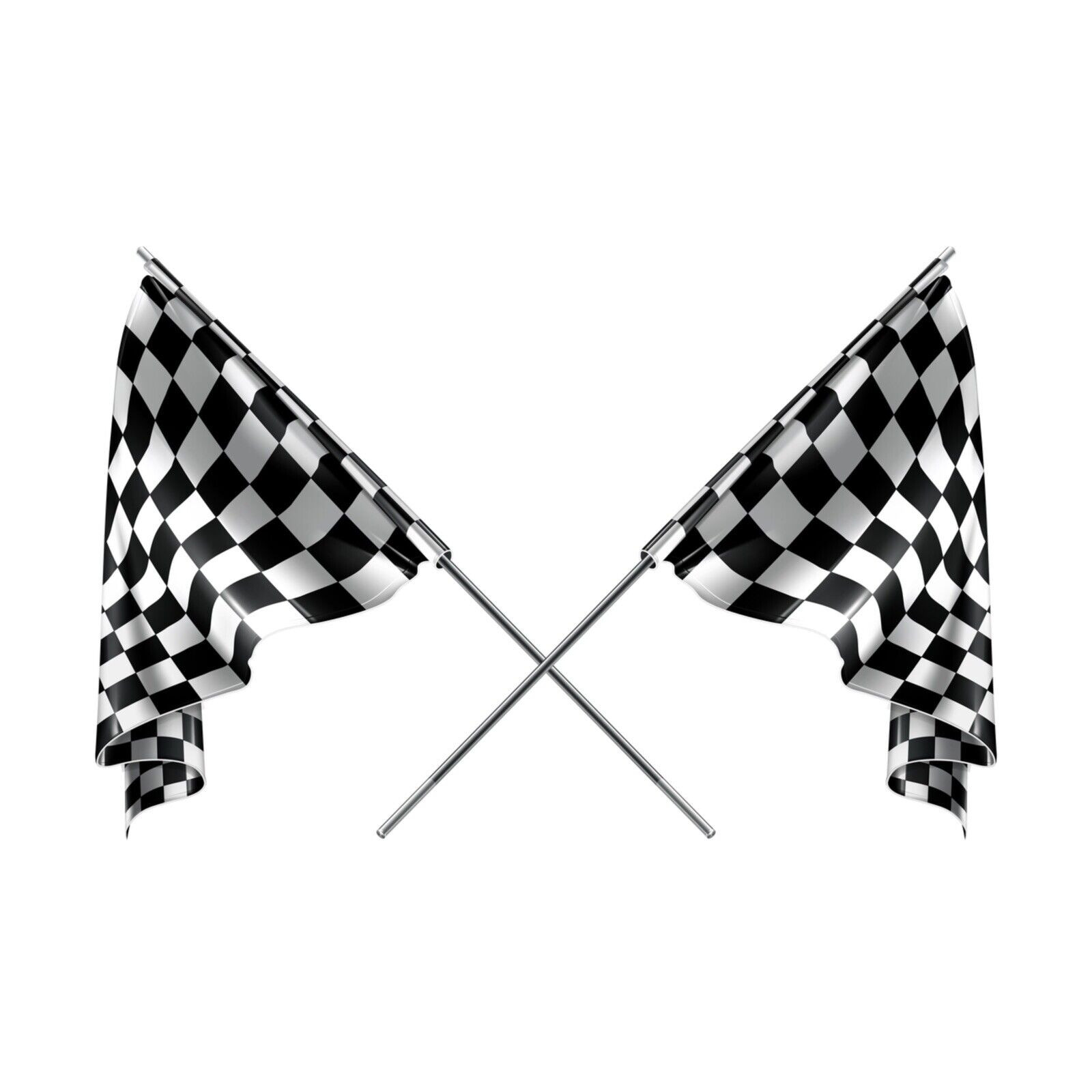 Checkered Flag Sticker Decal