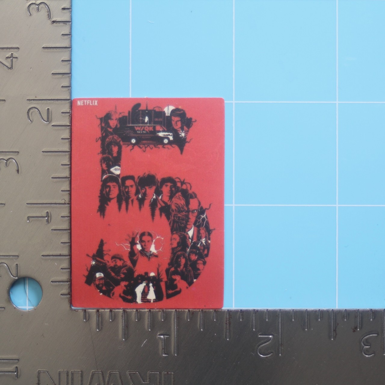 Stranger Things 5 Sticker (CAST PROMO ART) Netflix Horror Show, Matte PVC Decal