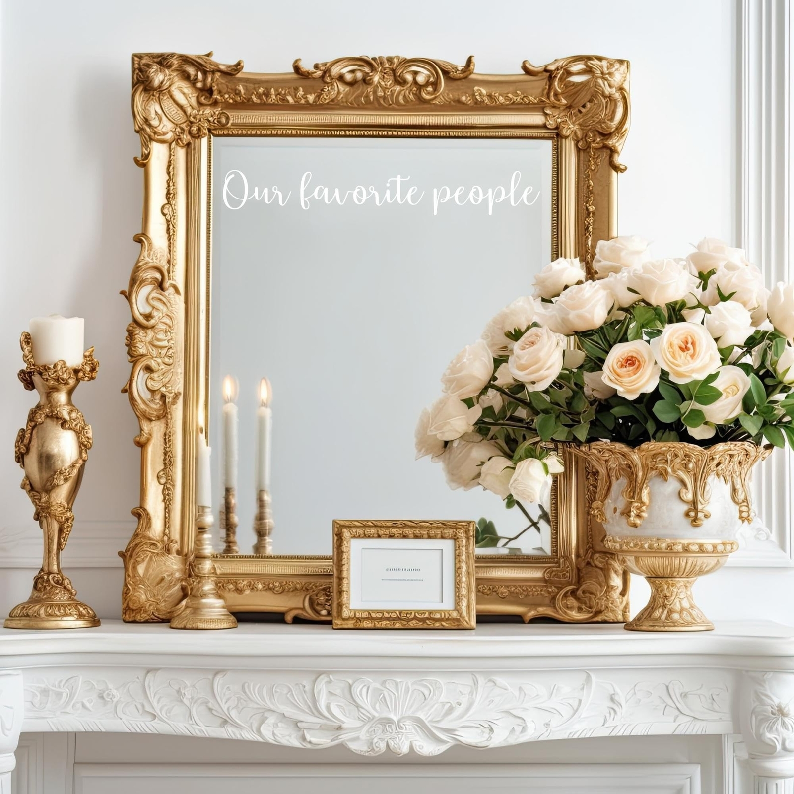 Our Favorite People Sticker (18″ x 3″) – Wedding Seating Chart Decal – Weddin…