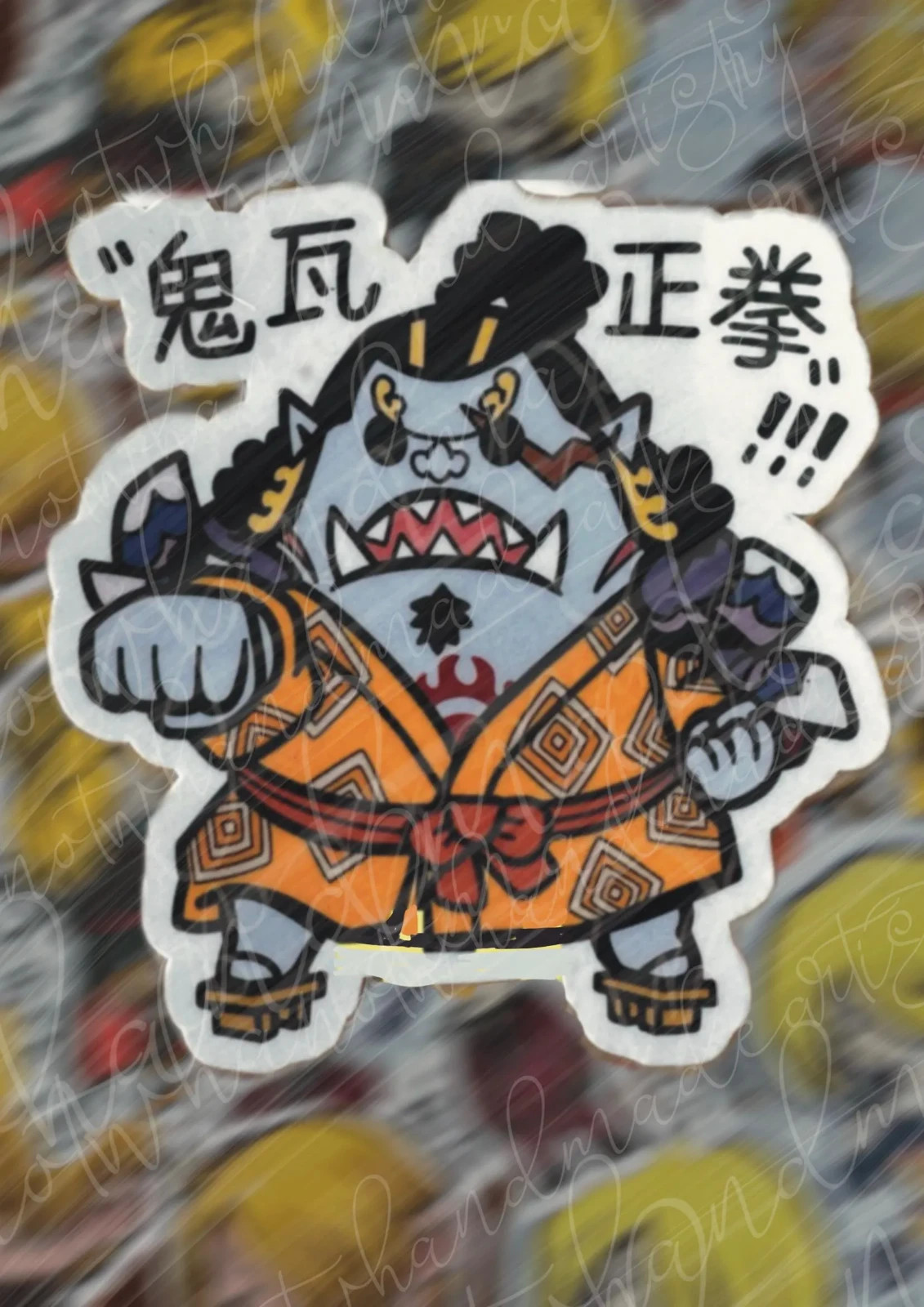 One Piece Jimbe Weatherproof Stickers