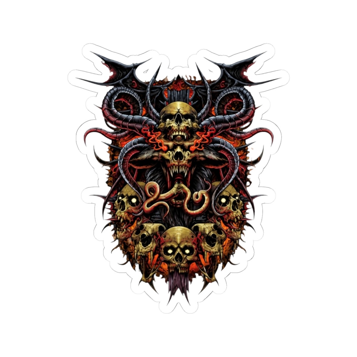 Demonic Realm Deftones Sticker