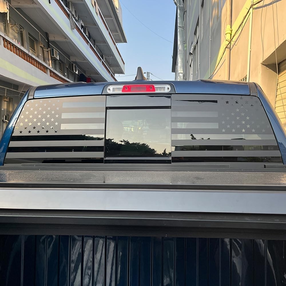 Rear Window Decals Back Windshield Glass Emblem Stickers for Dodge Ram 2009