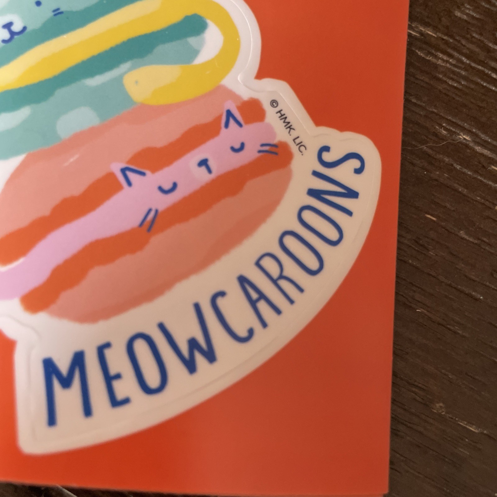 HALLMARK VINYL DECALS MEOWCAROONS