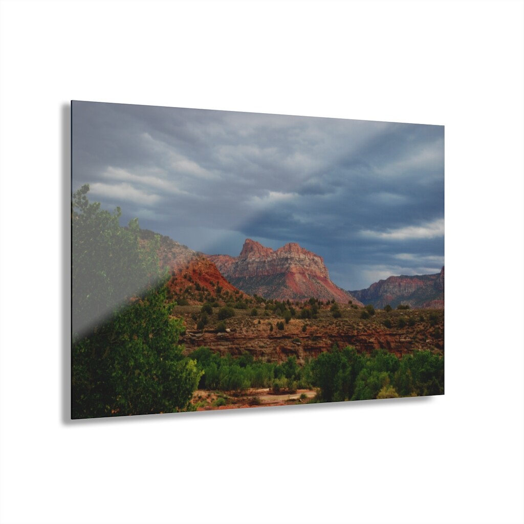 Zion National Park Acrylic Prints (French Cleat Hanging) 30″x20″