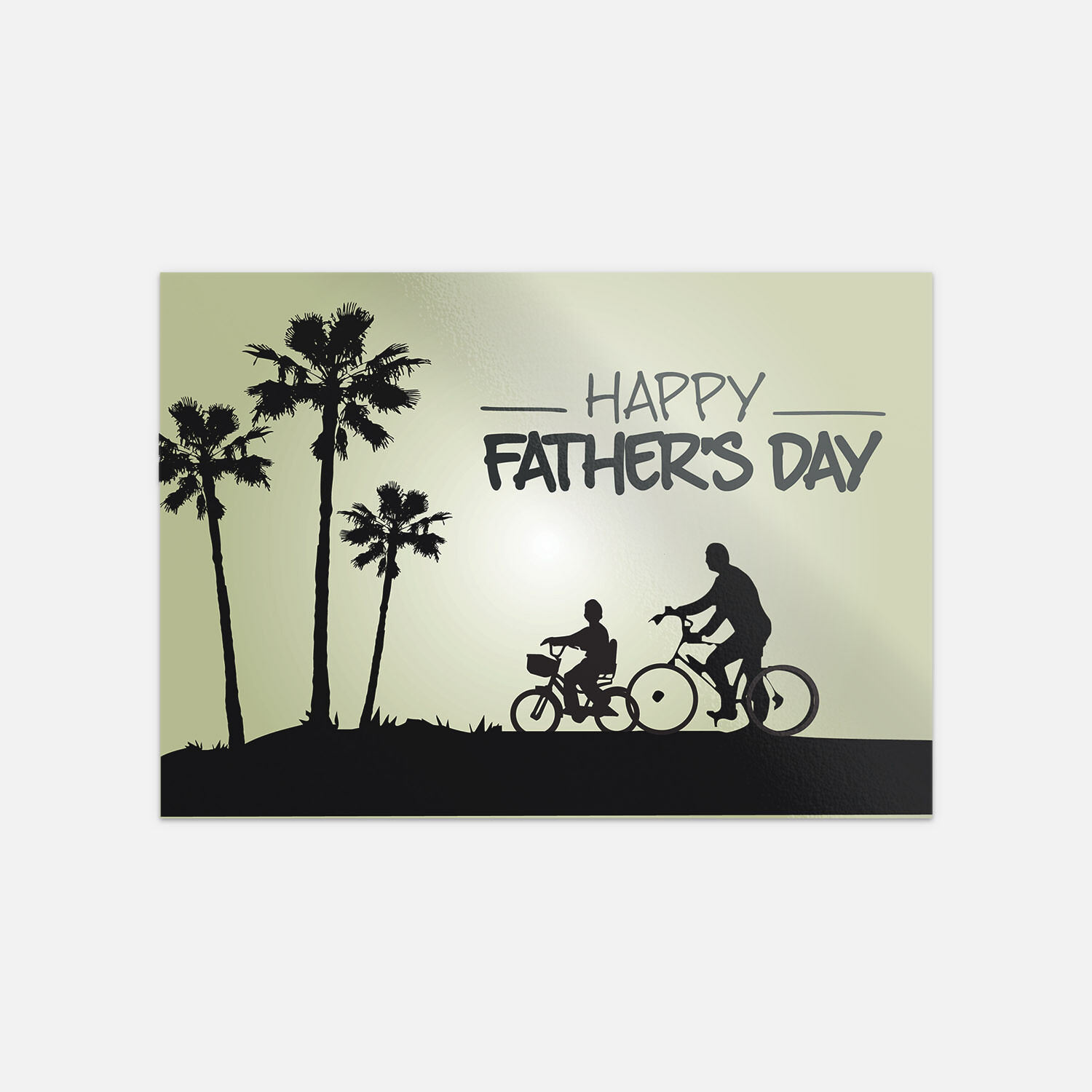 Happy Father’s Day Cycling Vinyl Sticker Decal