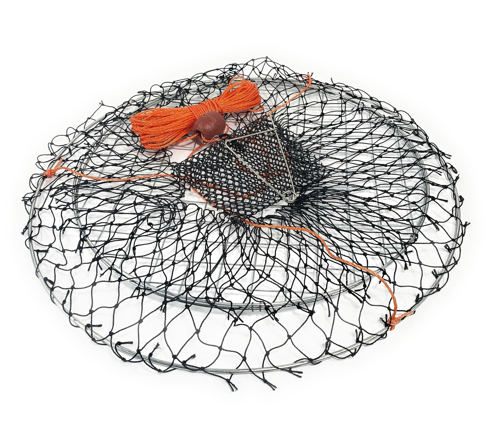 Crab Trap Hoop Net 2 Ring Trap for Pier Dock Jetty Dungeness Rock Blue Crabs …