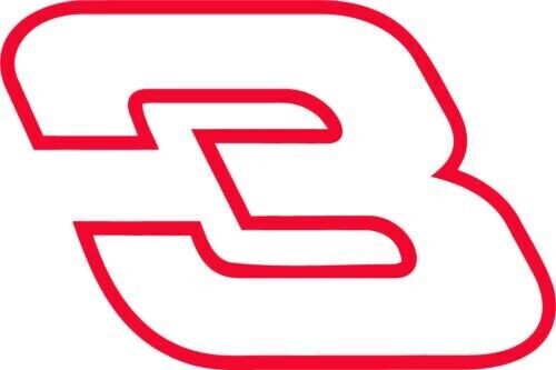 Dale Earnhardt Racing 3 Sticker Decal