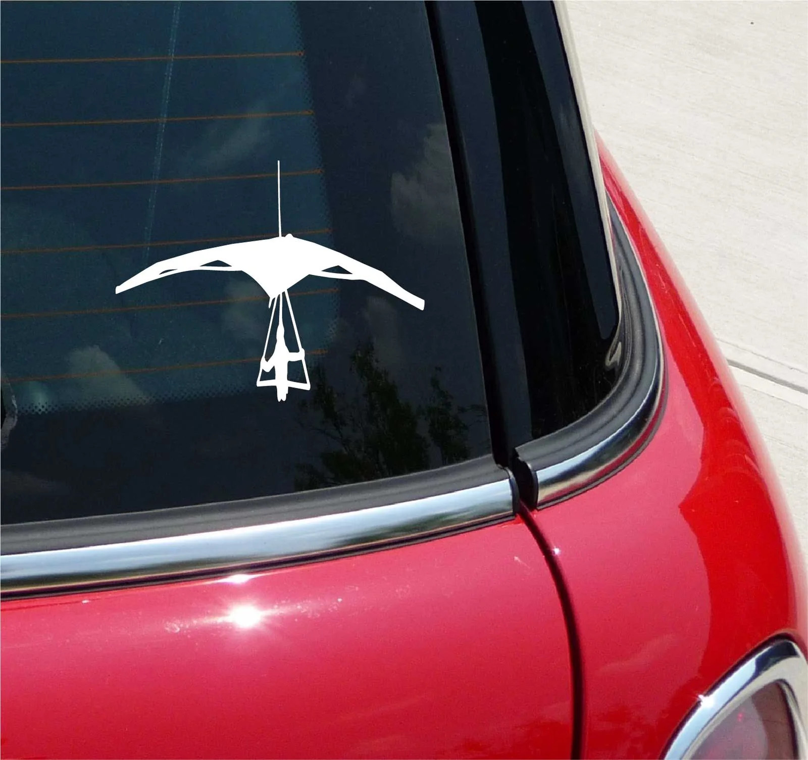 HANG GLIDER HANG GLIDING HANG GLIDER GRAPHIC DECAL STICKER ART CAR WALL DECOR
