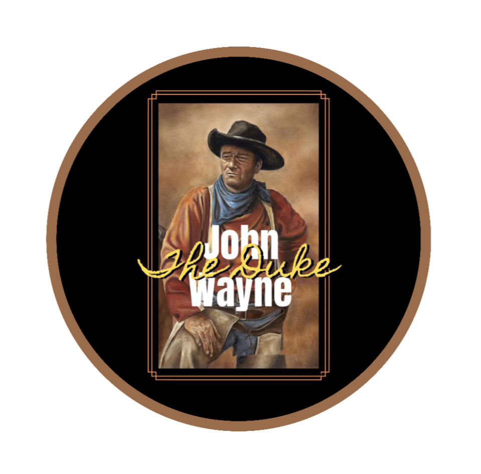 Movie Star (John Wayne) – 4″ Handmade Vinyl Decal Vehicle Laptop Cooler Cup 262