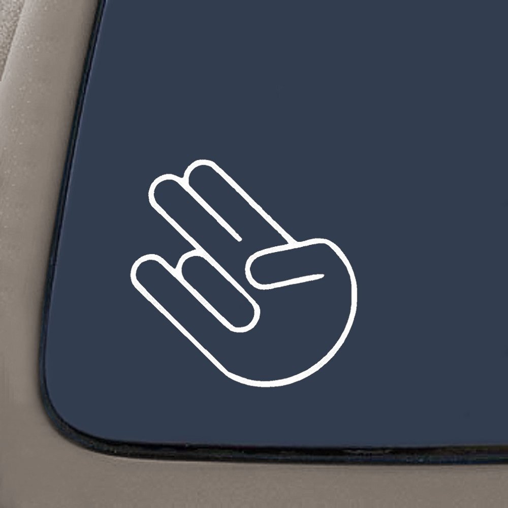 CMI NI668 Shocker Decal | 5.5-Inches | Premium Quality White Vinyl Decal