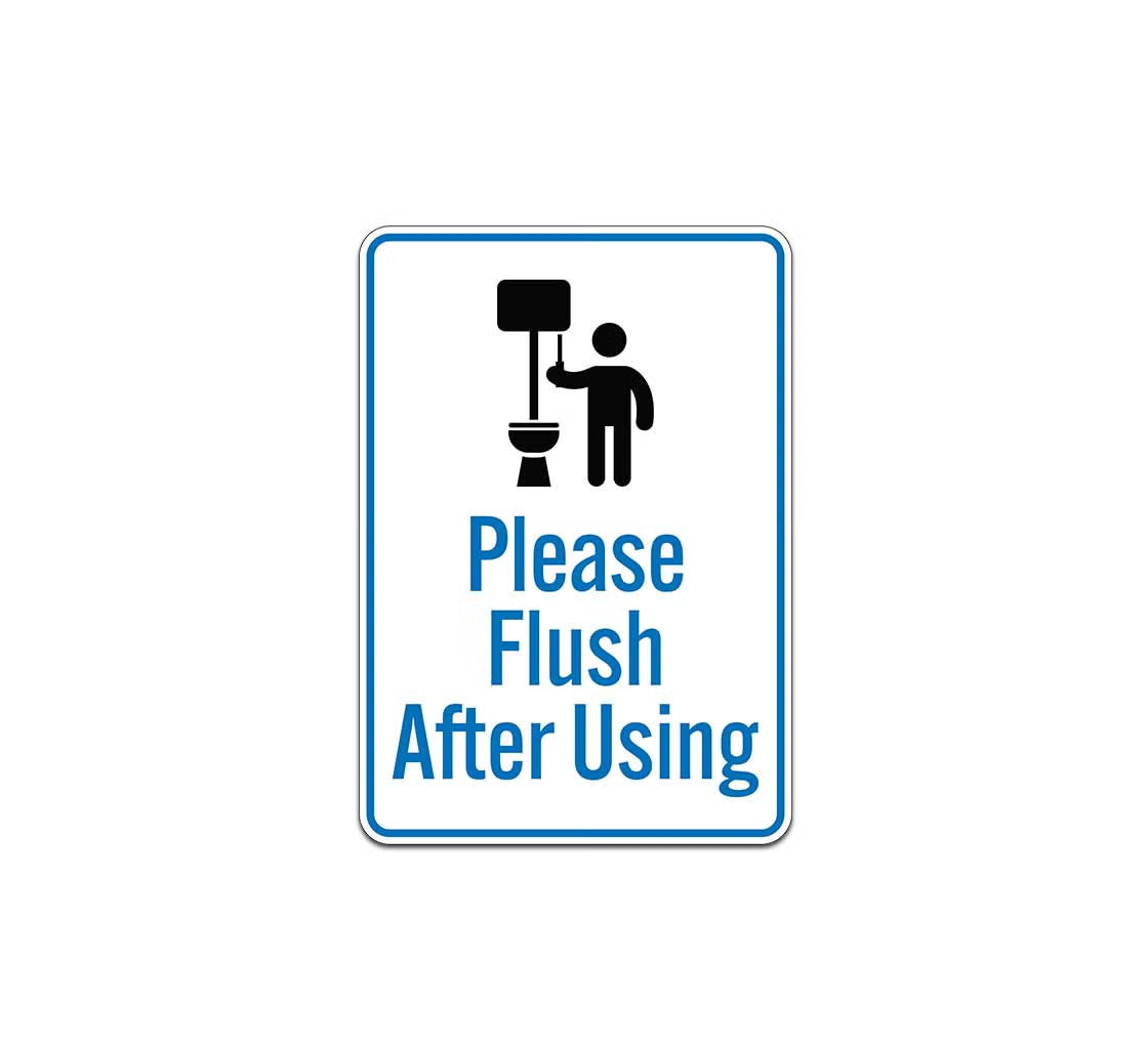 Restroom Signs Stickers 5″ Men Women Unisex Handicap Accessible Bathroom Decals