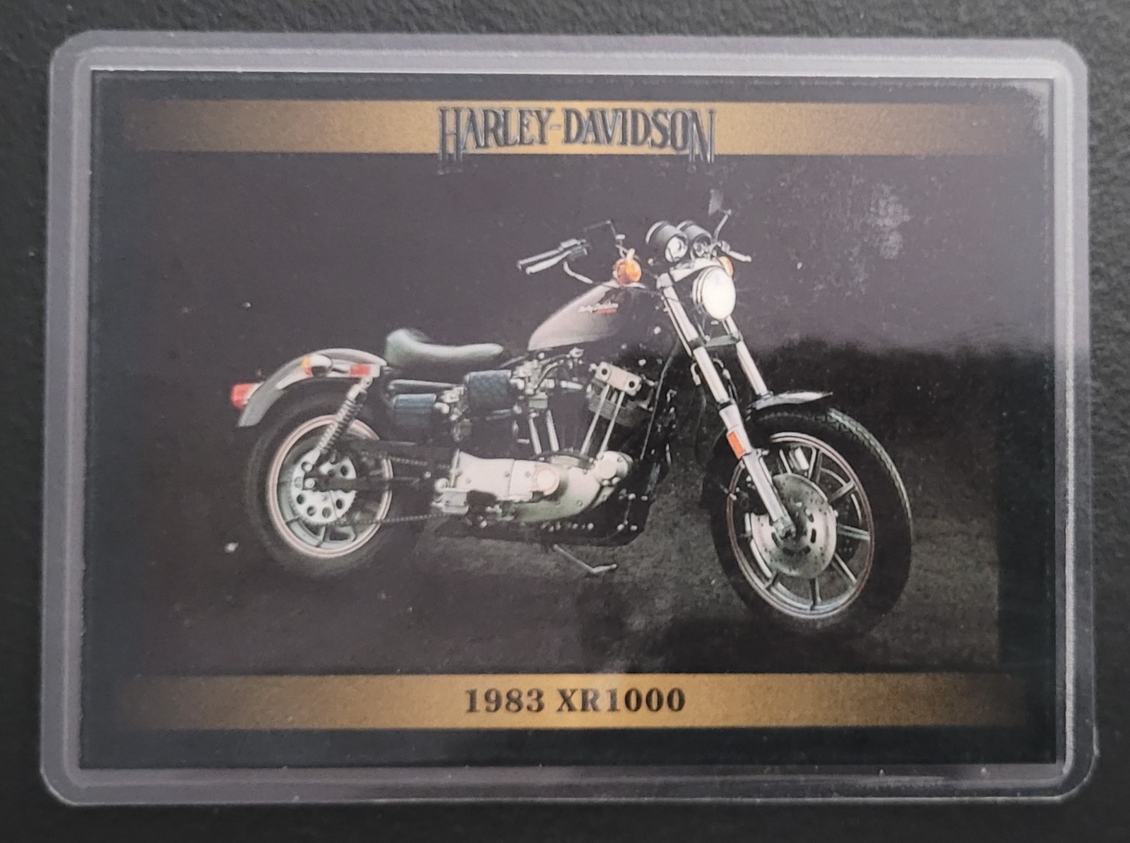 Vintage Harley-Davidson Collectible Card Fridge/Locker/Cabinet Laminated Magnets