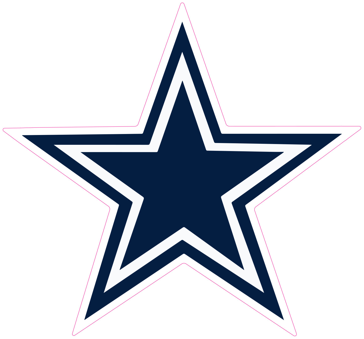 Dallas Cowboys Football Vinyl Decal Sticker Car Truck Bumper Tumbler Mug