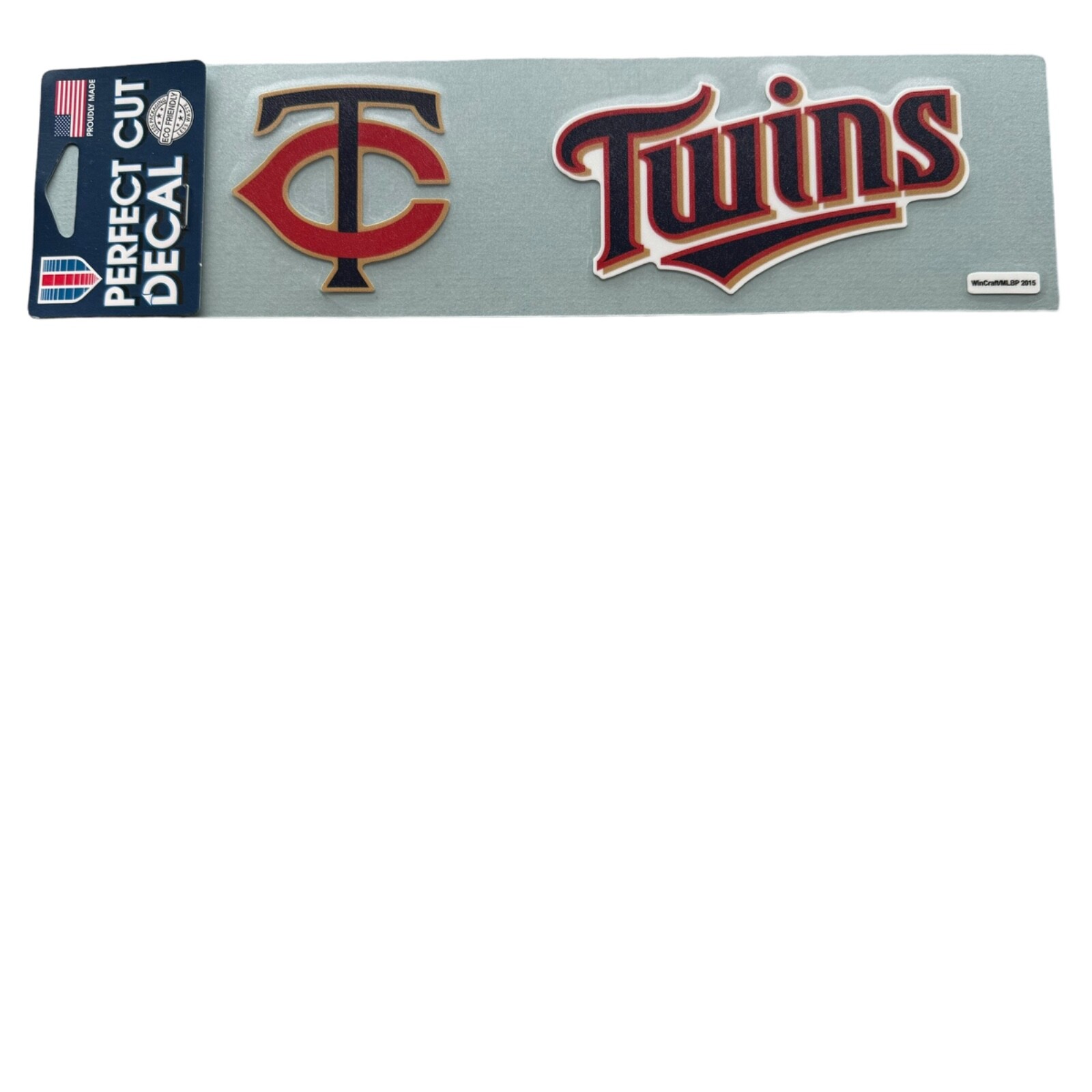 Wincraft MLB Minnesota Twins WCR40451015 Perfect Cut Decals 3″ x 10″