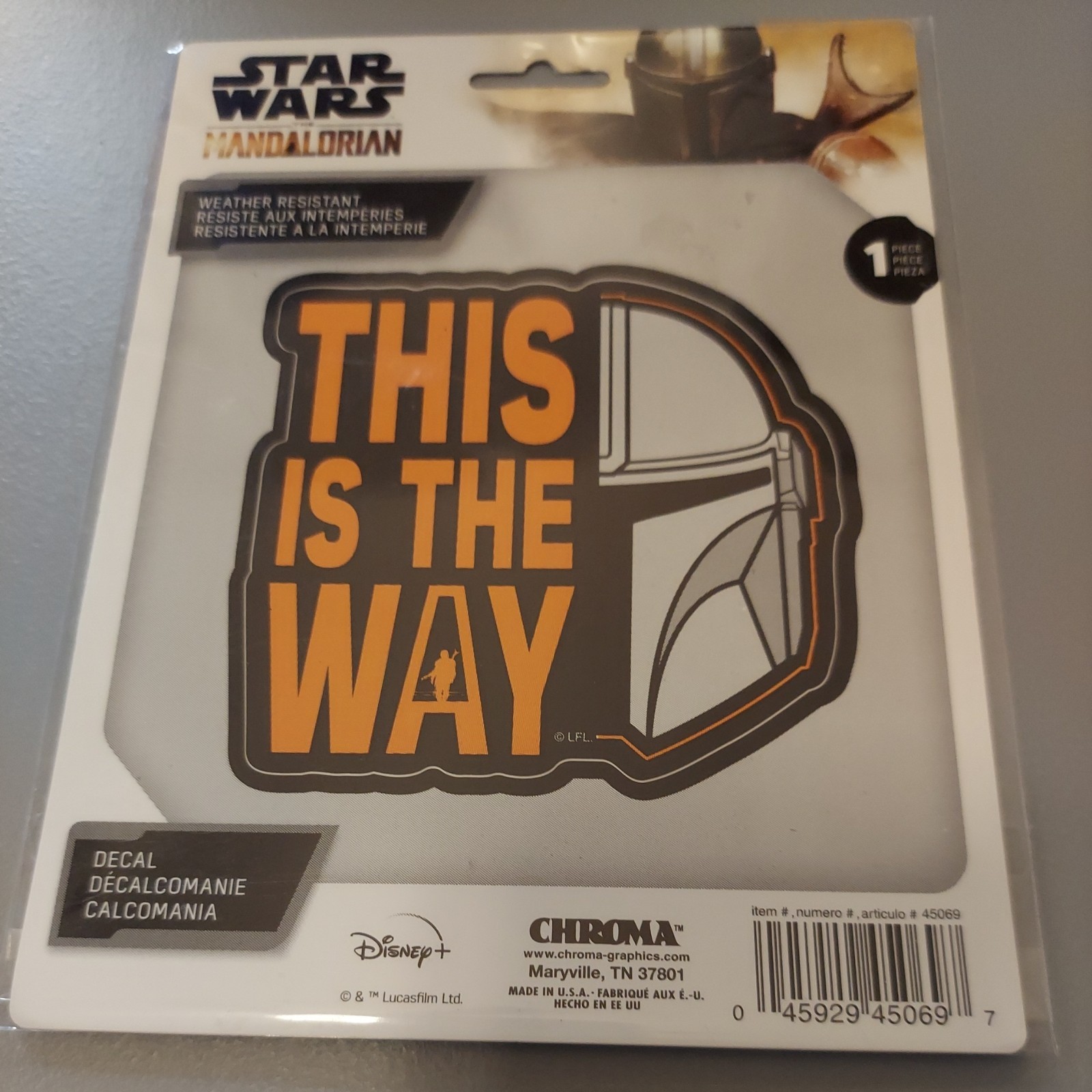 Star Wars Decal – “This Is The Way”