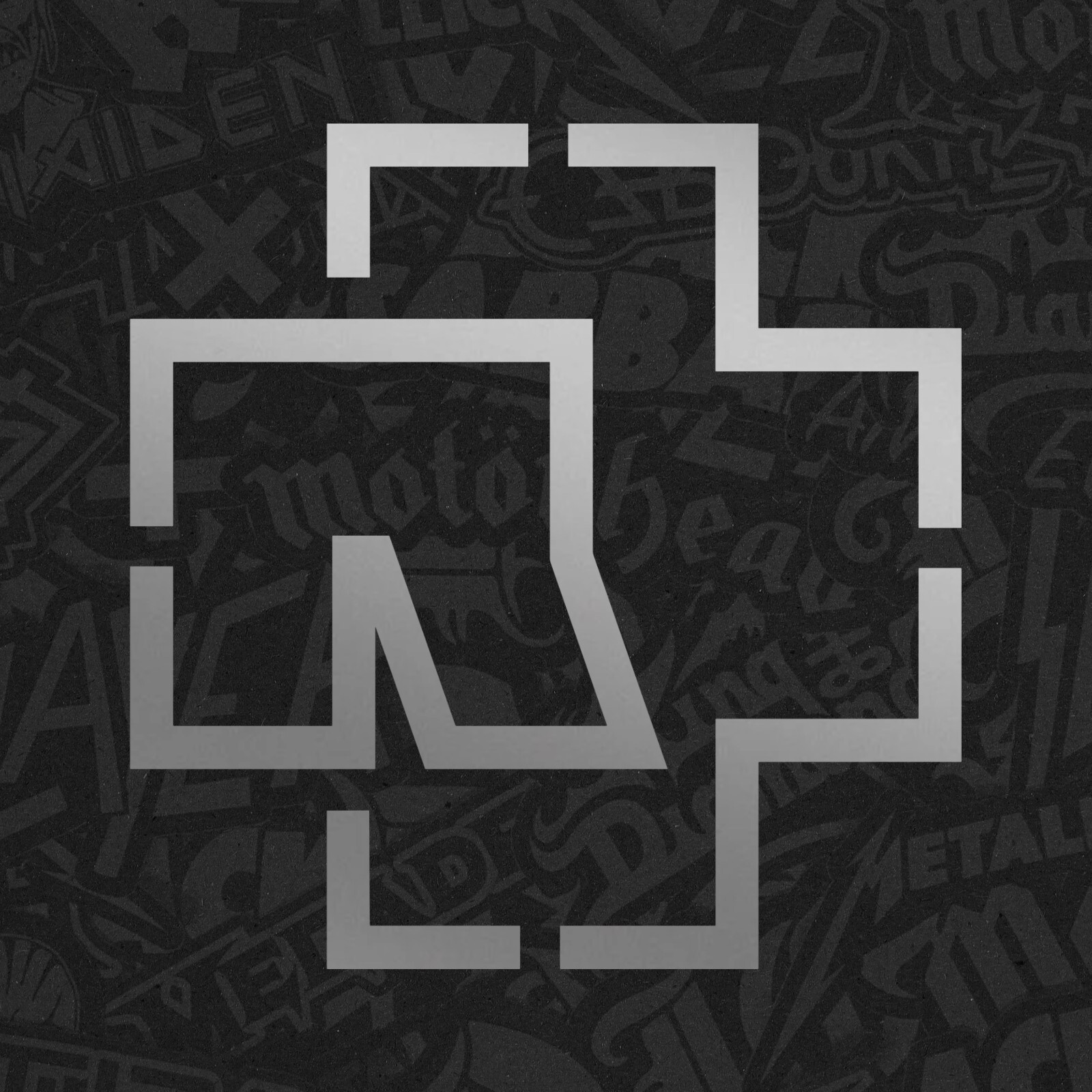 Rammstein German Metal Band Logo Die Cut Vinyl Decal Sticker Car Window Laptop