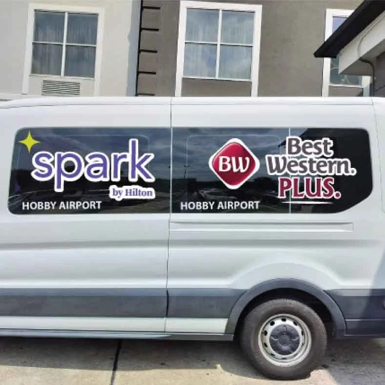 Vehicle Graphics Decals Die-Cut – any Shape – any Size