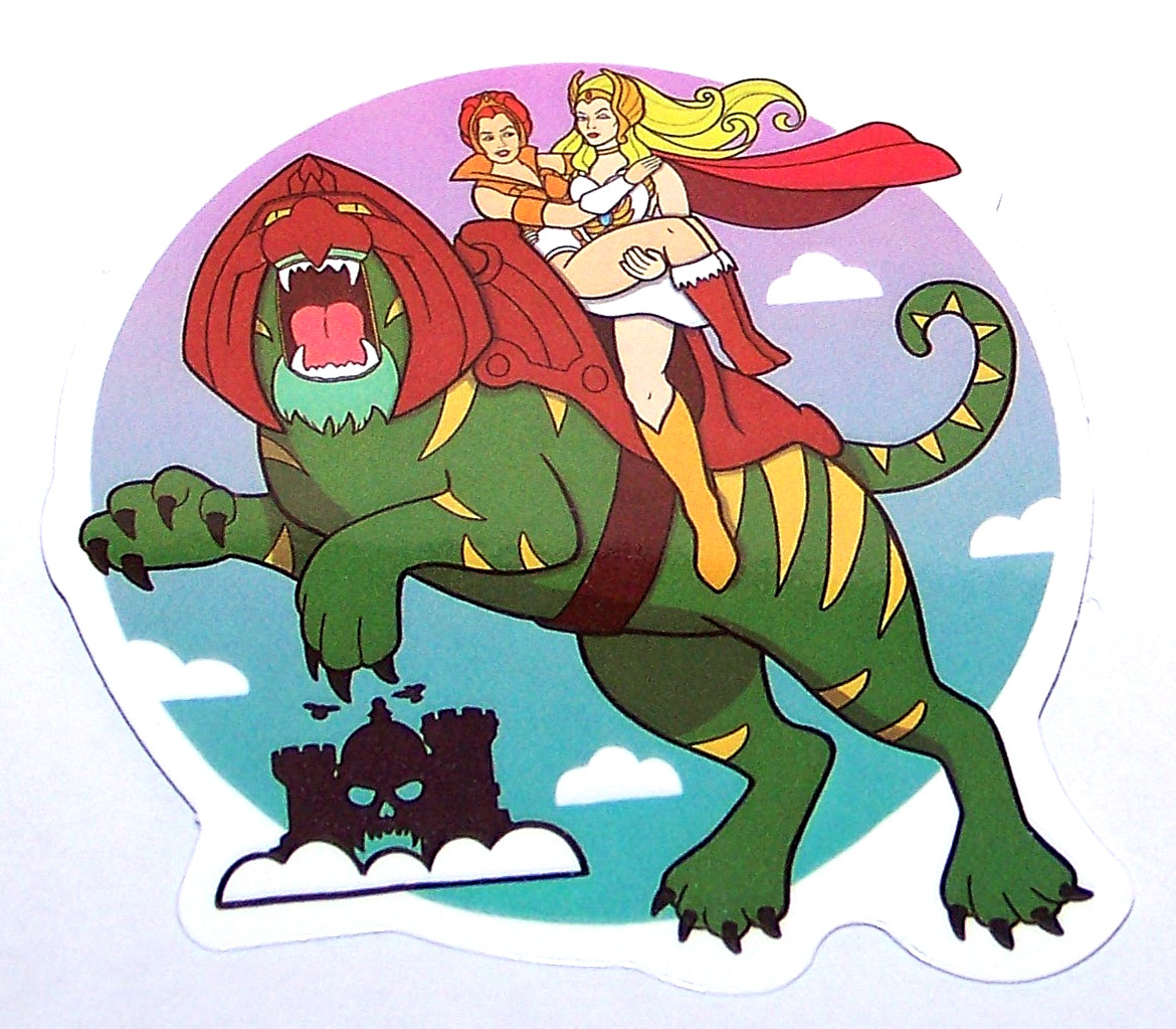 HE-MAN Logo Die Cut Sticker Decal TV Movie Cartoon – Masters of the Universe