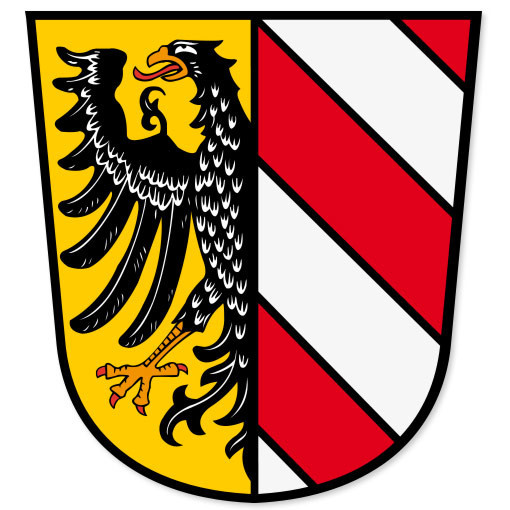 Nuremberg Nurnberg Germany bumper sticker 4″ x 5″