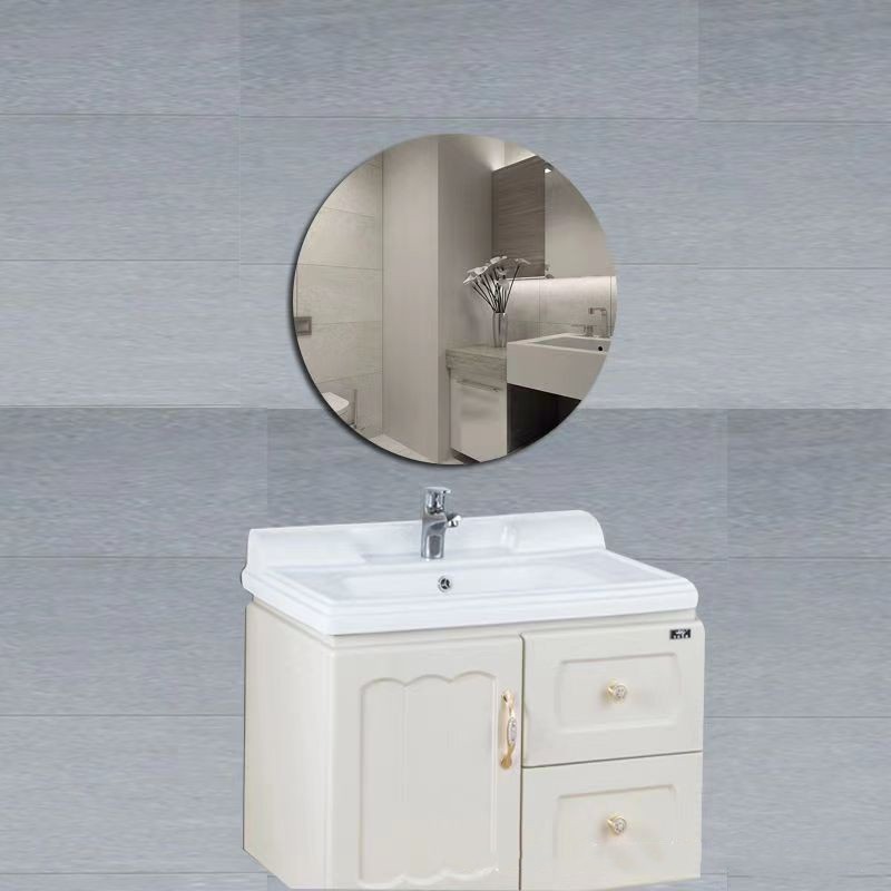 3Pcs Round Flexible Acrylic Mirror Wall Stickers Unbreakable Bathroom Decor