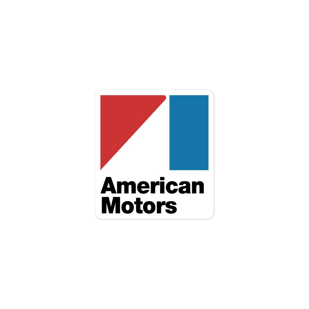 AMC American Motors 1970 Logo Retro Sticker