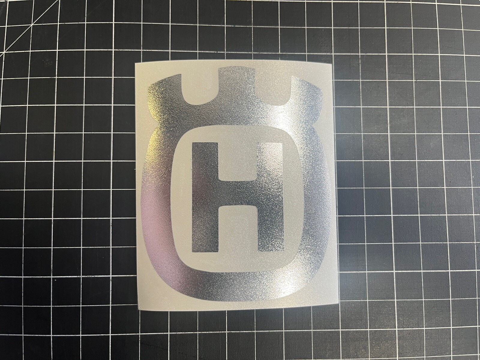 Chrome HUSQVARNA LOGO Vinyl Decal Sticker Emblem Car Truck Window 4″ 6″ 8″