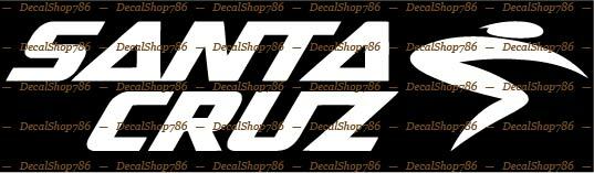Santa Cruz Bikes II -Outdoor Sports-Bicycles- Vinyl Die-Cut Peel N’ Stick Decals