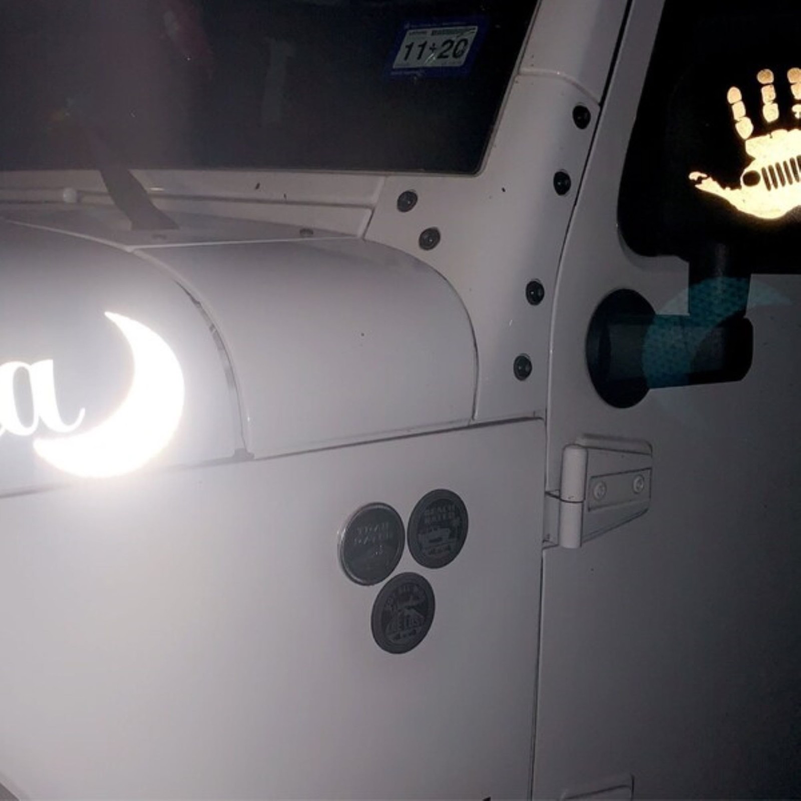 1″ – 14″ Custom Outdoor REFLECTIVE Vinyl Lettering Decal Sticker Car Window Sign