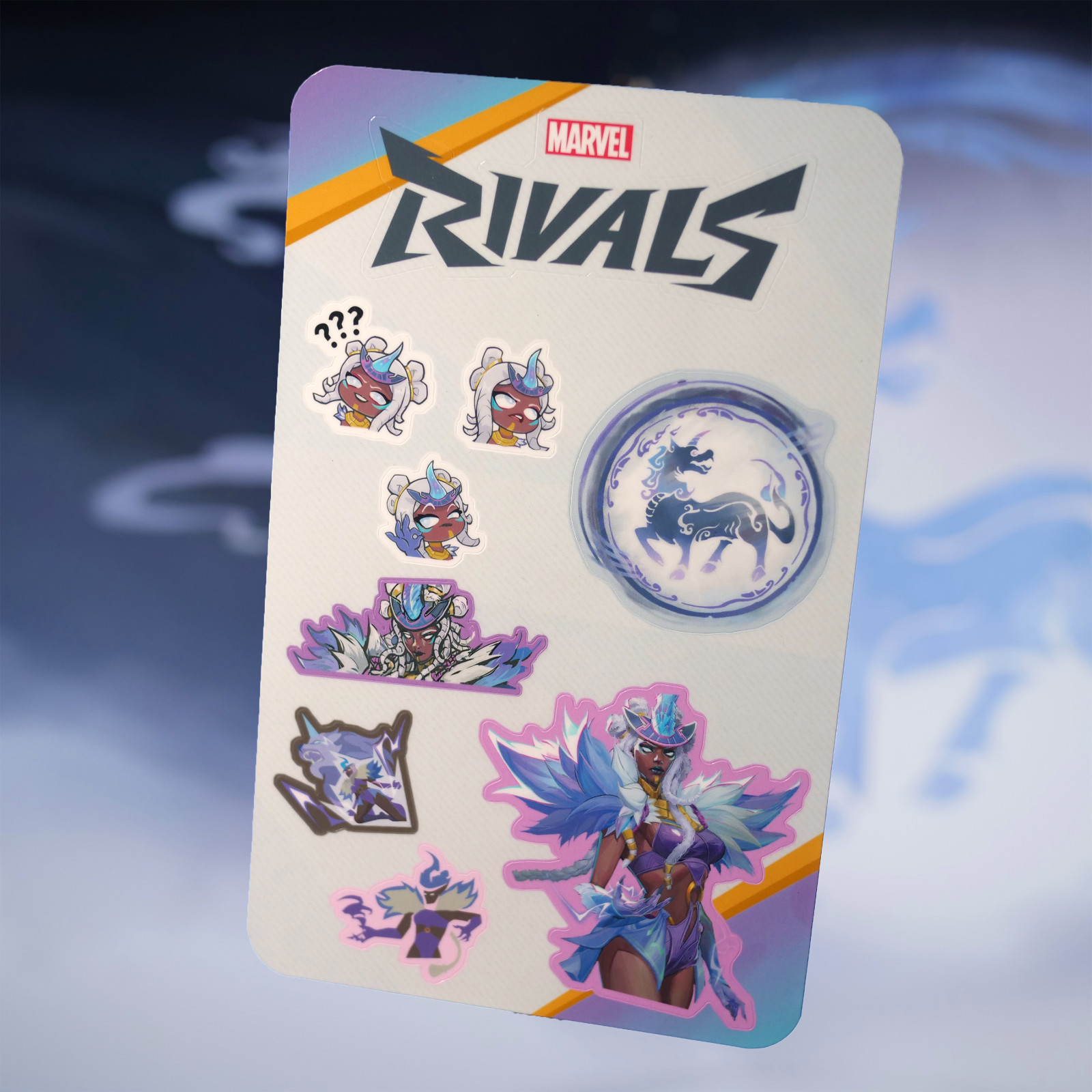 Marvel Rivals Storm (Queen of Orphans Witch Skin) Sticker Sheet