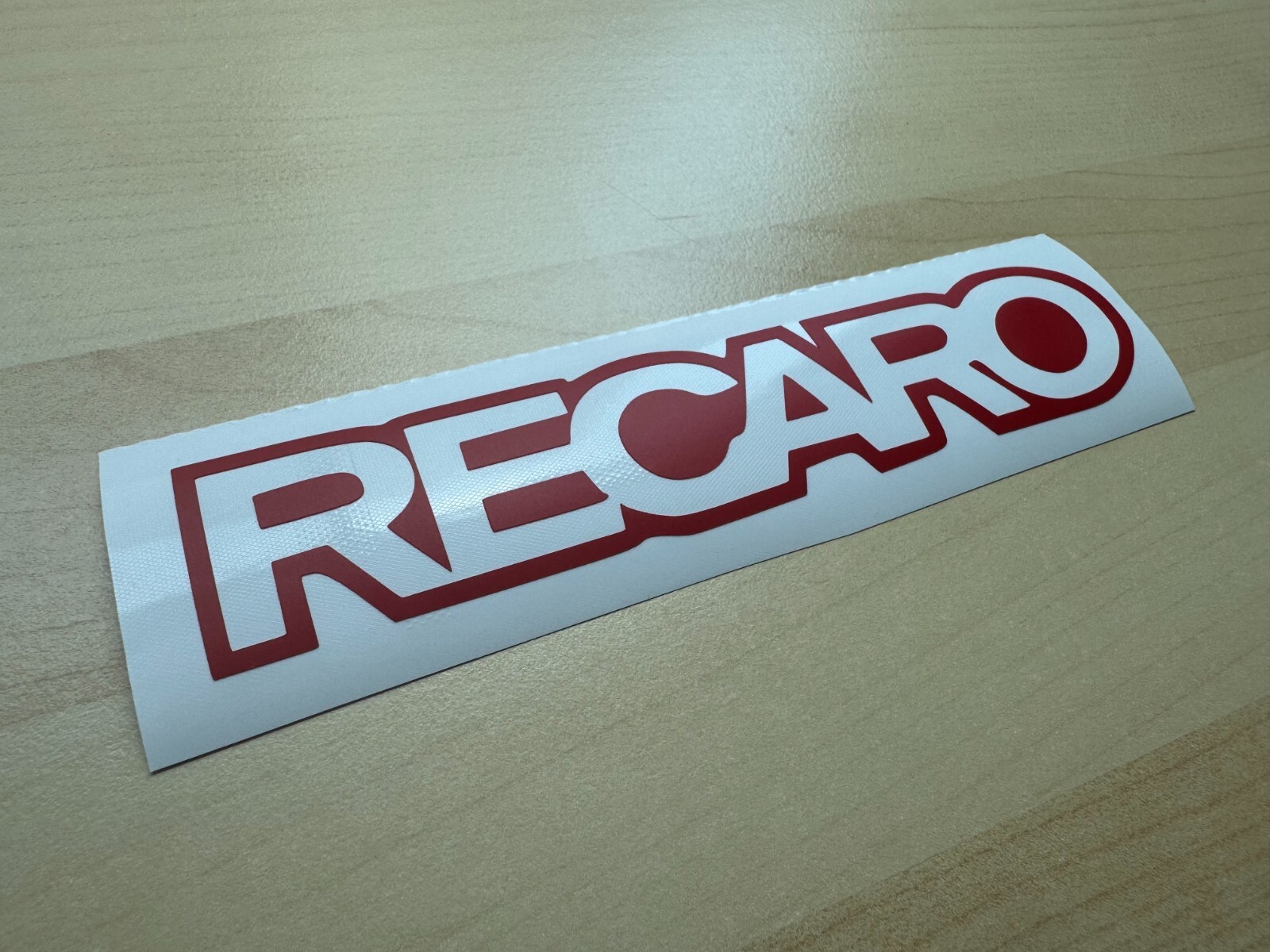 Recaro Car Decal. Color & Size Options.