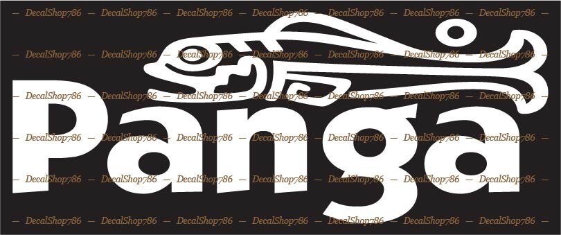 Panga Marine Boats -Outdoor Sports- Vinyl Die-Cut Peel N’ Stick Decals/Stickers