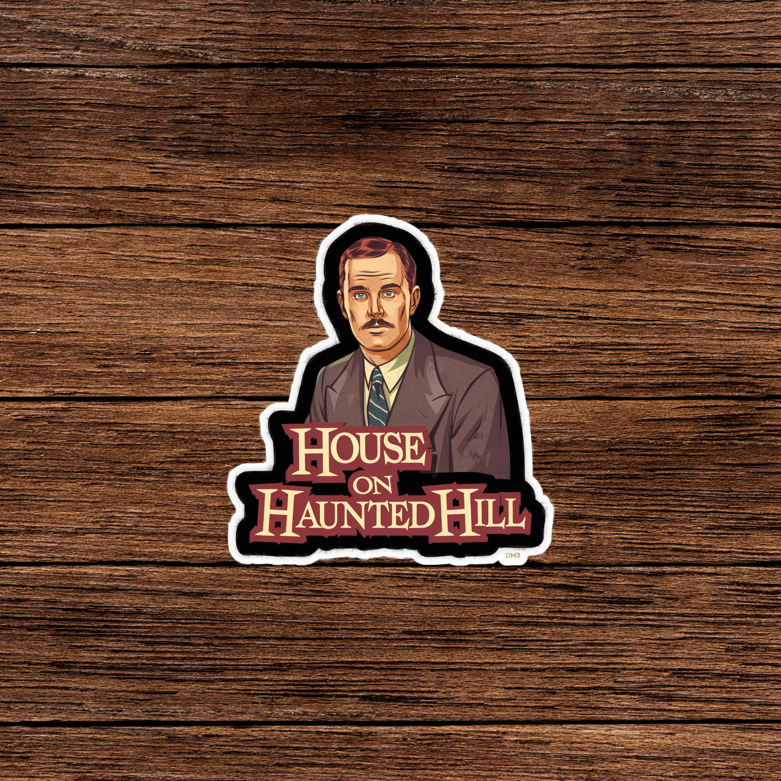 House on Haunted Hill Vincent Price Classic Horror Movie Sticker #2900