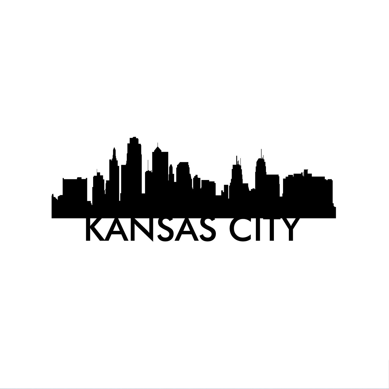 6.25″ Kansas City Missouri Decal Vinyl Sticker MO Skyline Skyscapes City View US