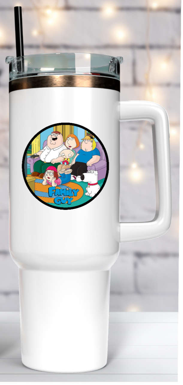 Family Guy “LR” – 4″ Handmade Vinyl Decal Vehicle Laptop Cooler Decor Tumbler 26
