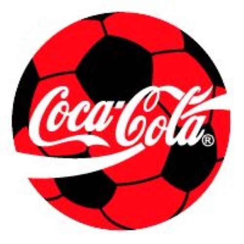 Coca Cola Soccer Ball Sticker Decal Laptop Wall Mirror Cup Tumblr Locker