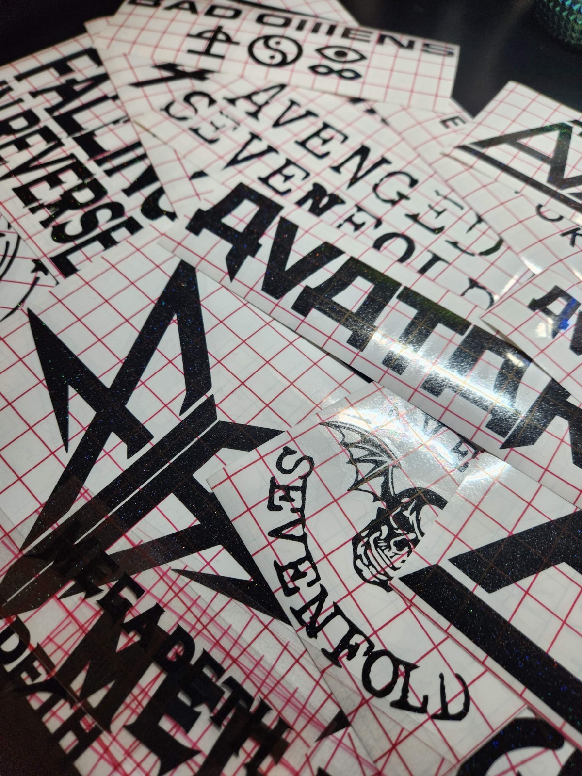MOTIONLESS IN WHITE Custom Decal Vinyl Stickers