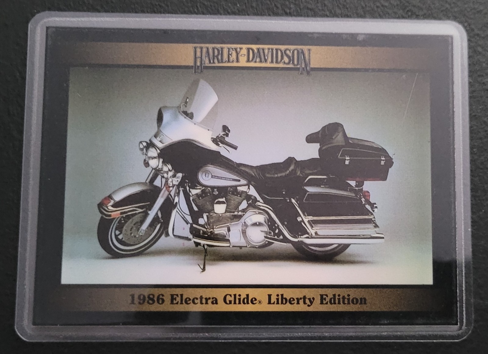 Vintage Harley Davidson Collectible Card Fridge/Locker/Cabinet Laminated Magnets