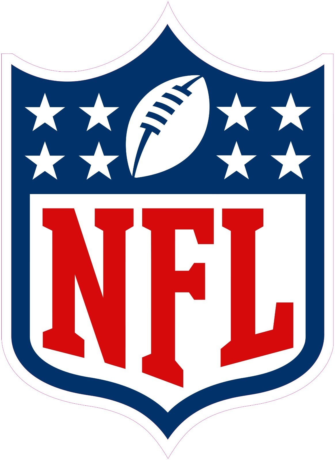 Football Logo Vinyl Decal Sticker Car Truck Bumper Tumbler Mug